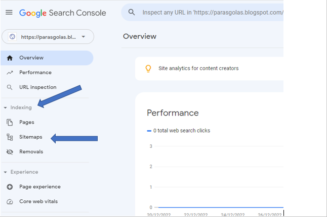 Blog ka Sitemap kaise Submit kare