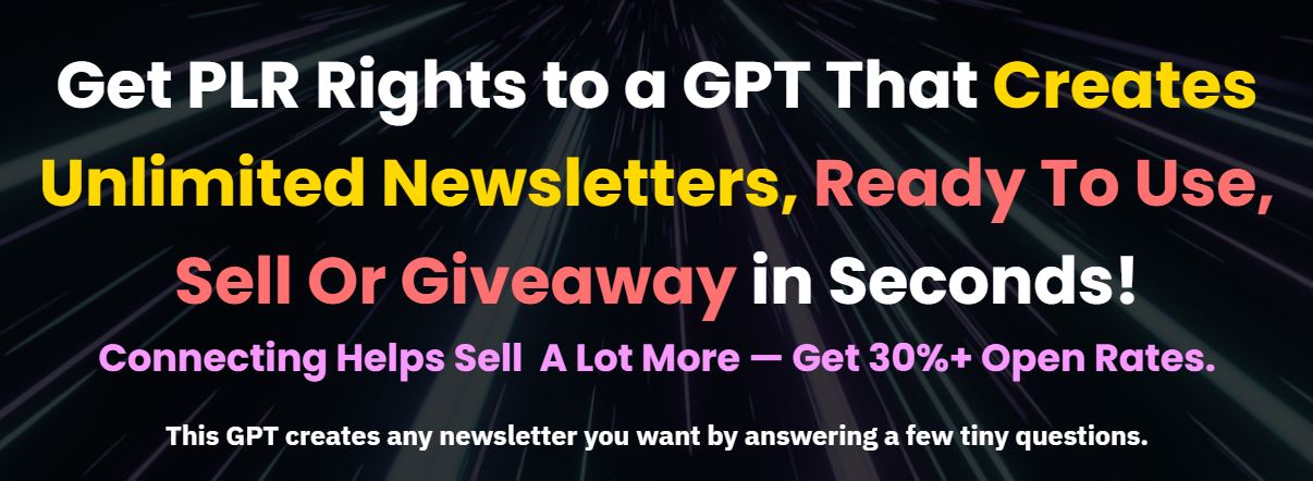 PLR My Newsletter Generator (Premium GPT) is the ultimate tool for automating newsletters in 2025.